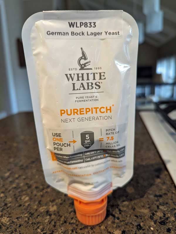 White Labs German Bock yeast